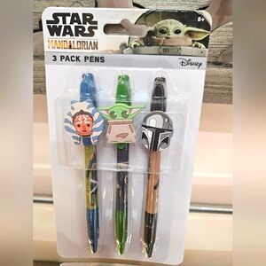 Star Wars Mandalorian 3 Pack Pens